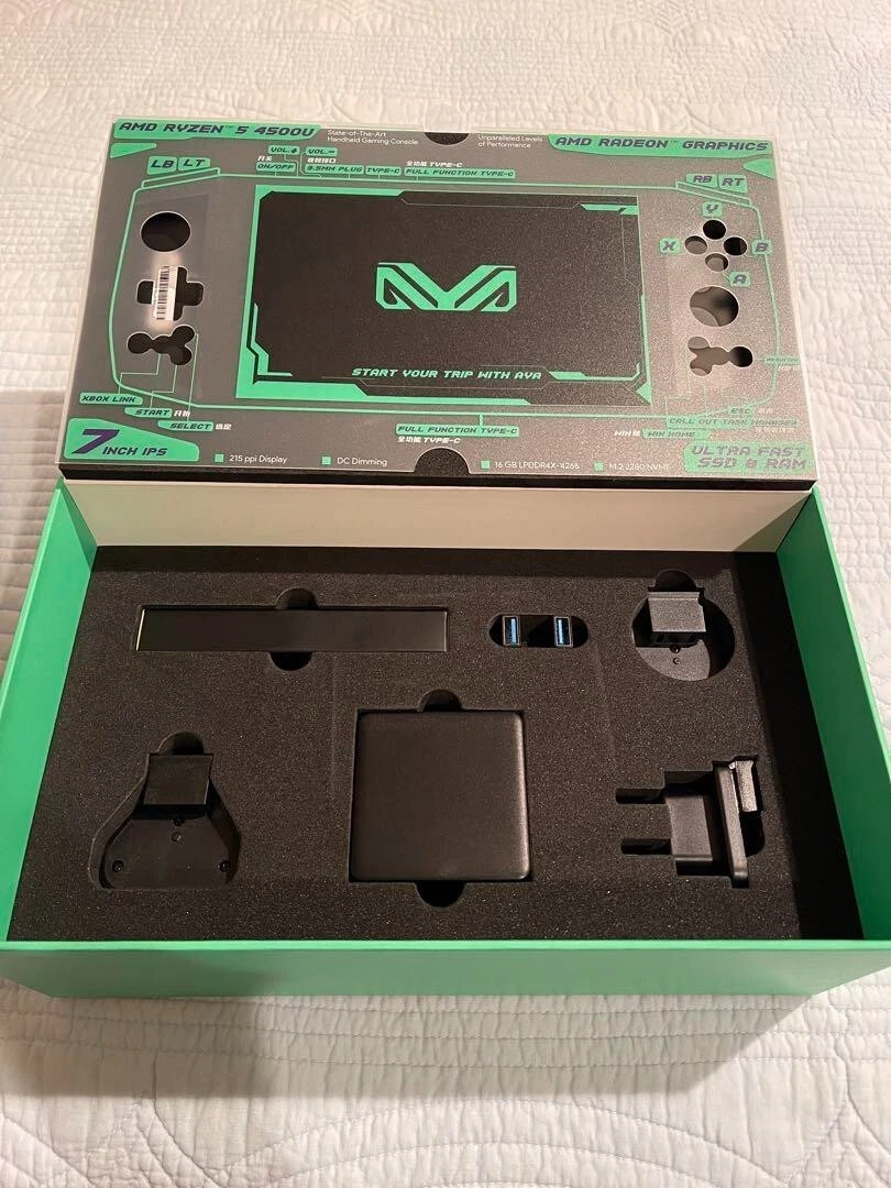 AYANEO 2021 LIGHT MOON 1TB AMD Ryzen 5 4500U portable gaming PC | eBay