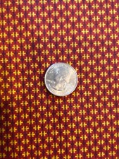 Baltimore Album Cotton Fabric Andover 1800's Reproduction Red 388