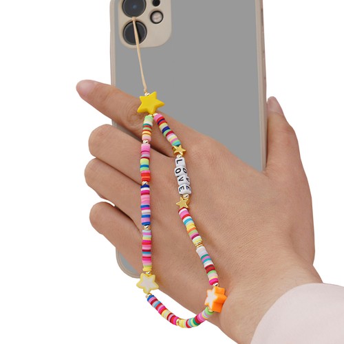 Beads Charms Hand Wrist Lanyard Colorful Fashion Strap String Phone AUS Stock - Picture 30 of 66