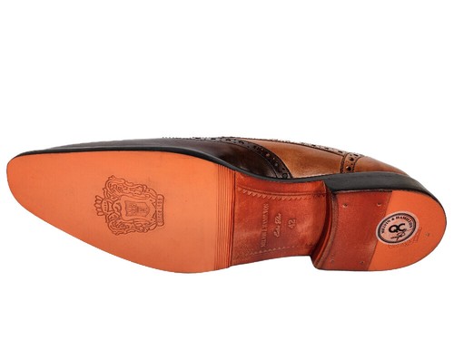 Melvin & Hamilton Martin15 Herren Derby Budapester Leder Schuhe Braun - Bild 4 von 8
