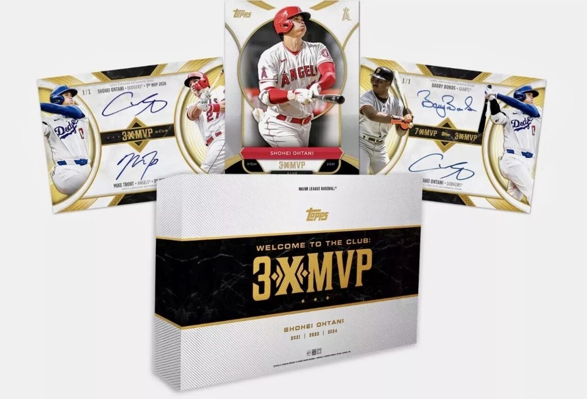 Box+デッキ+パック Topps - 2025 Topps Welcome to the Club: 3X MVP 2025 Topps Welcome to the Club: 3X MVP