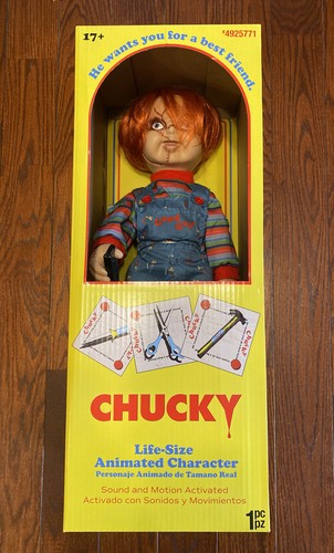 Chucky Doll Life Size 2ft Child's Play Animated Good Guys Animatronic - NEW!
