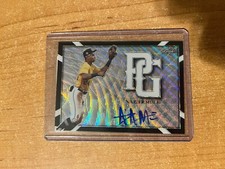 2021 Leaf Perfect Game - Nazier Mule - Black Wave Blank Back Auto #d 1/1