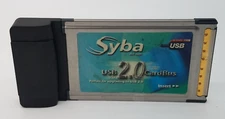 Syba USB 2.0 CardBus PC Card 2 Ports
