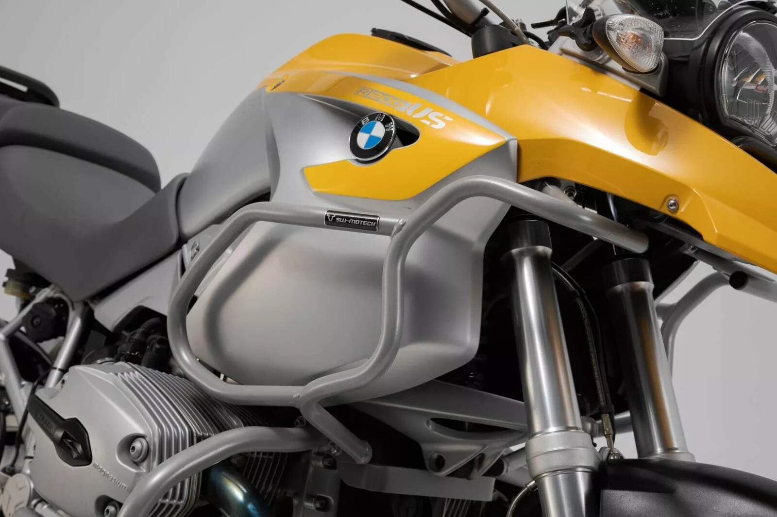 Protection pare carters haut gris SW-Motech R 1200 GS 2004 2005 2006 2007