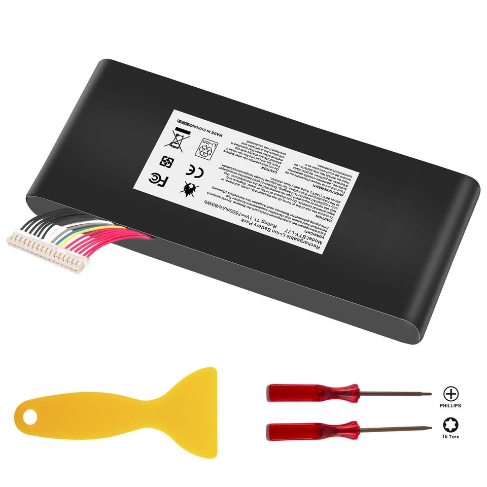 ✅Batería BTY-L77 para MSI GT72 2QD GT72S 6QF 6QD GT80 2QE Series WT72 MS-1781 NUEVA Foto 4 de 4