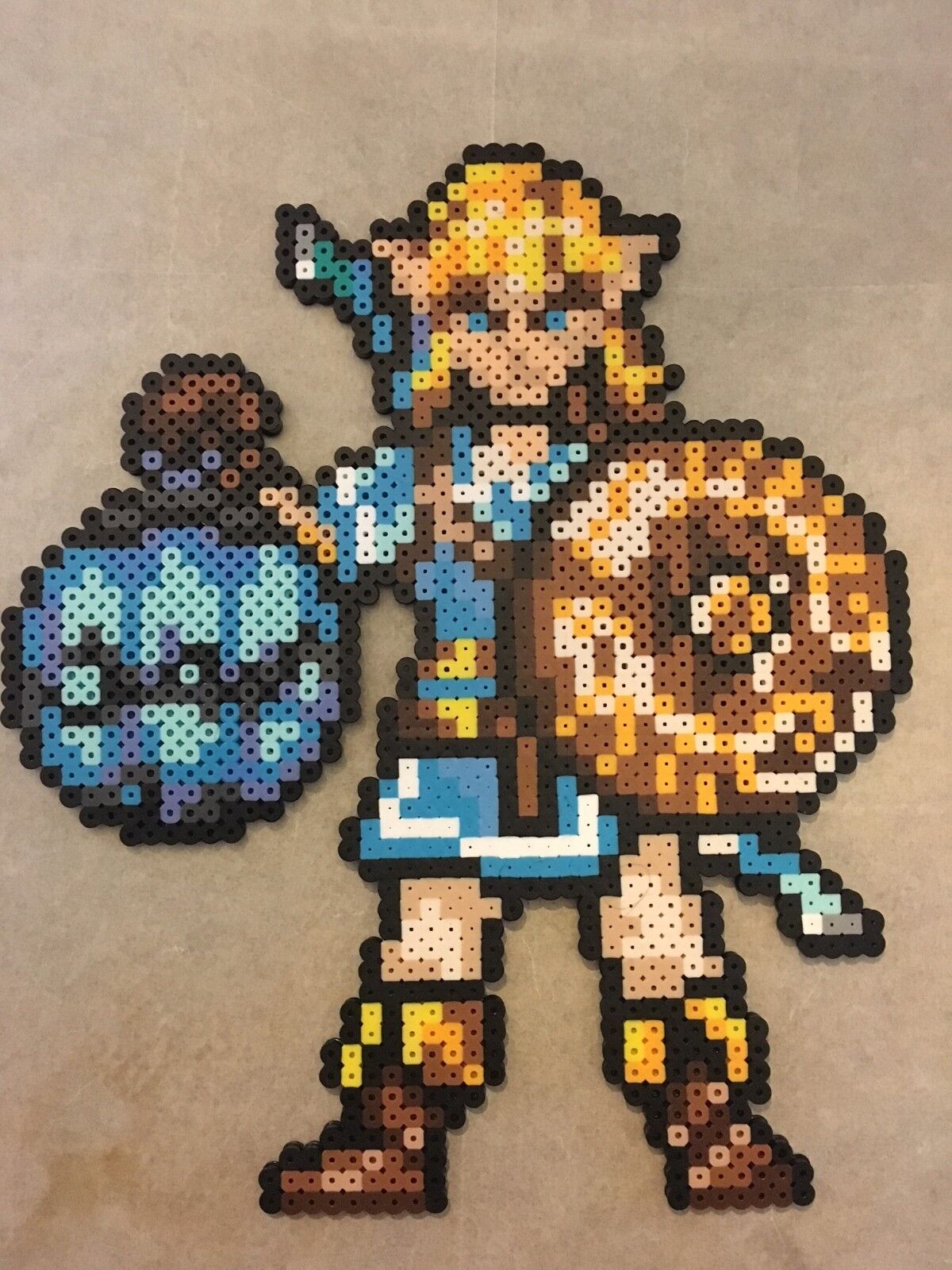 Sprite Link - The legend of Zelda : Breath of the wild - Hama beads - Pixel  art