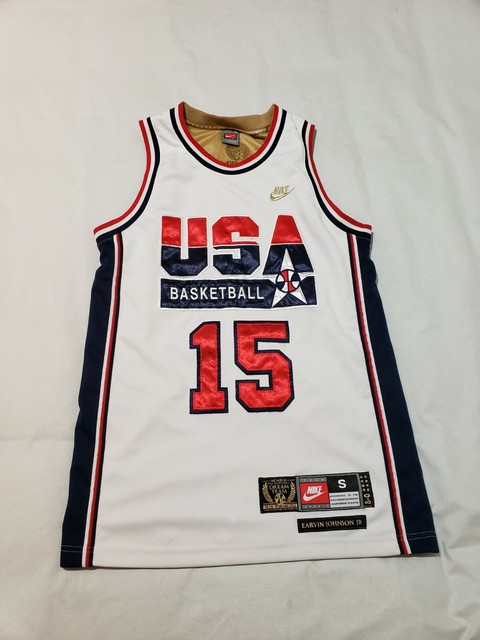 magic johnson dream team jersey