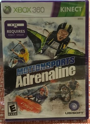  KINECT Motionsports: Adrenaline (Microsoft XBOX 360)- NEW & SEALED