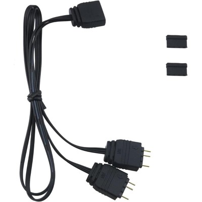 Motherboard RGB SYNC Splitter, 5V 3Pin ARGB SYNC HUB Transfer Extension Cable