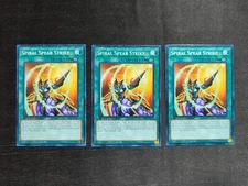* 3x - Spiral Spear Strike - SS04-ENA21 - 1st Ed - Speed Duel - LP