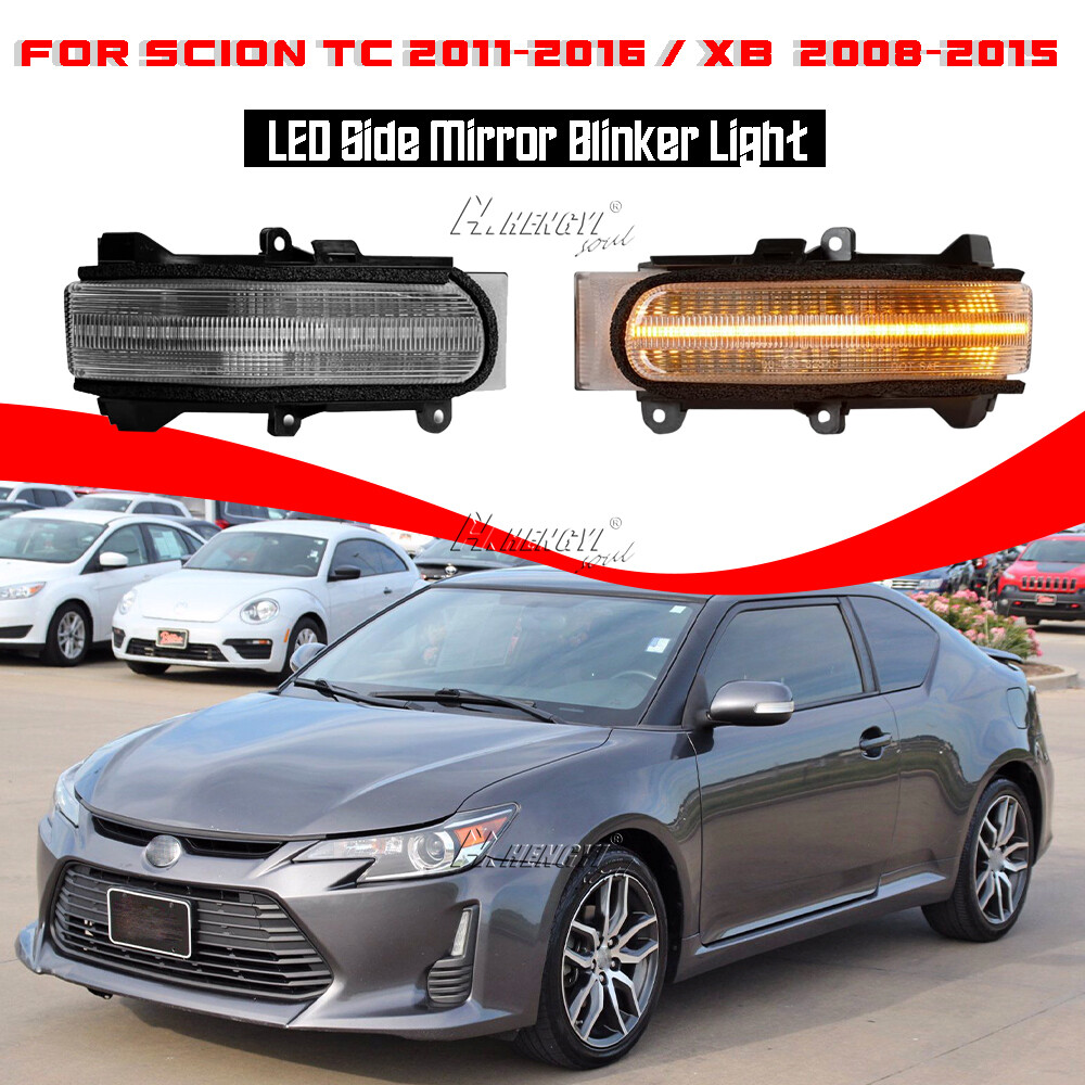 Sequential Side Mirror Turn Signal Light For SCION TC 11-16 SCION