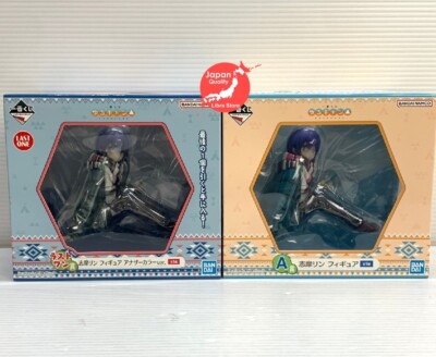 RARE Laid-Back Camp Ichiban Kuji 2023 Rin Shima Figure Set of 2 from JAPAN