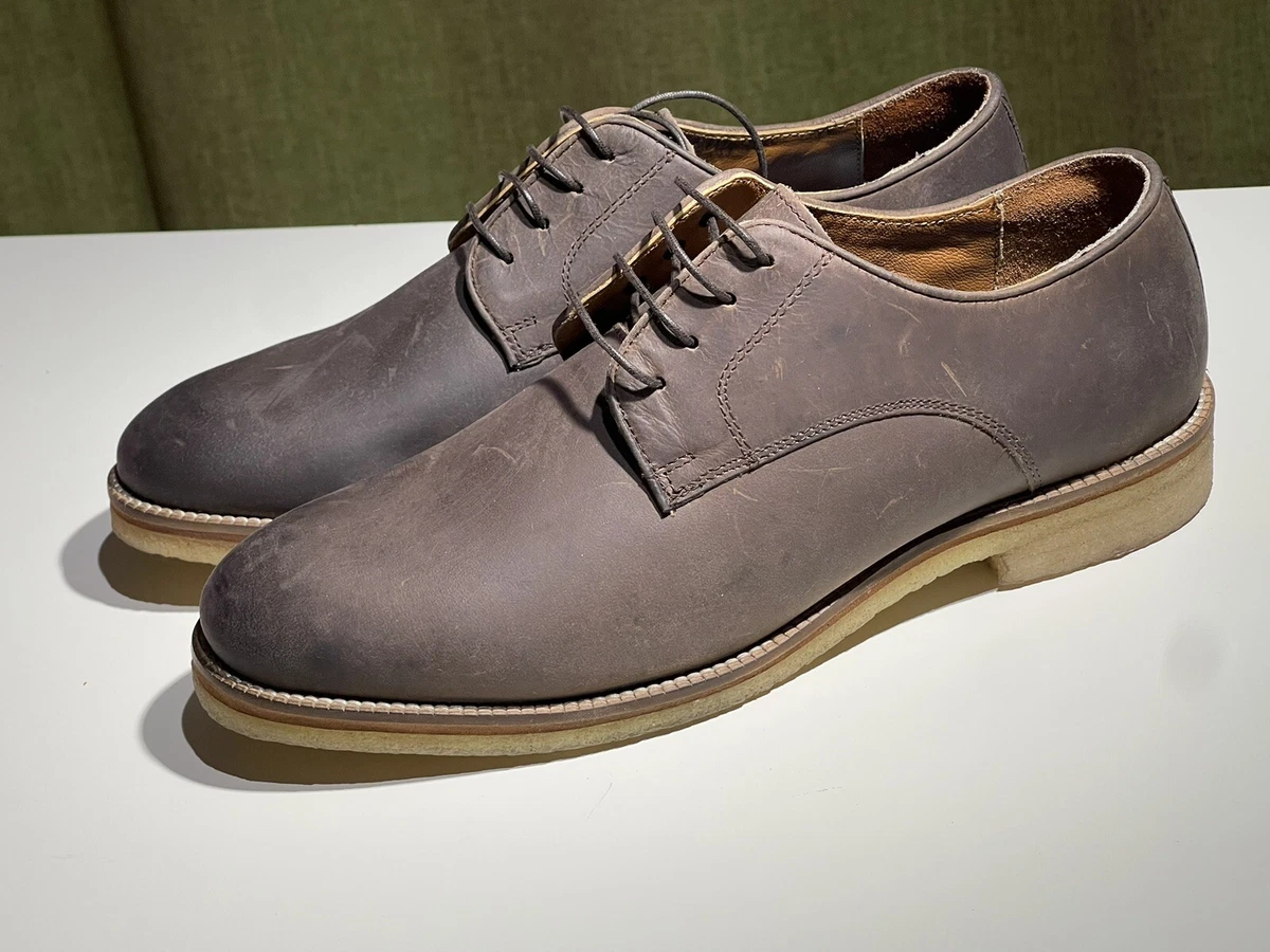 Next Modern Heritage Brown Tan Leather Shoes In Immaculate Condition Size 10