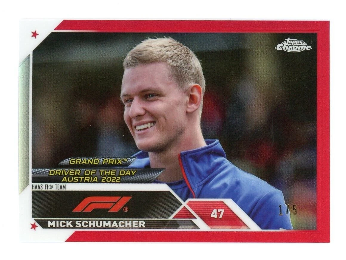 Mick Schumacher Trading Cards for sale | eBay