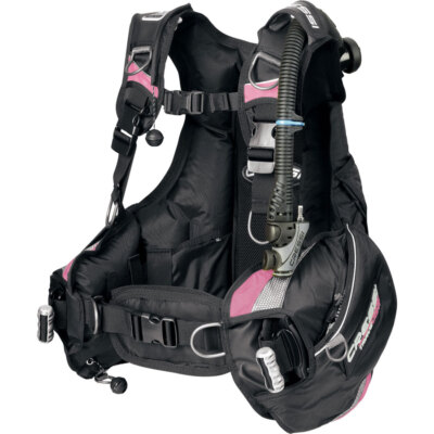 Cressi Sub Womens Travelight Ultra Light Scuba Diving Travel BC Dive BCD XS Pink