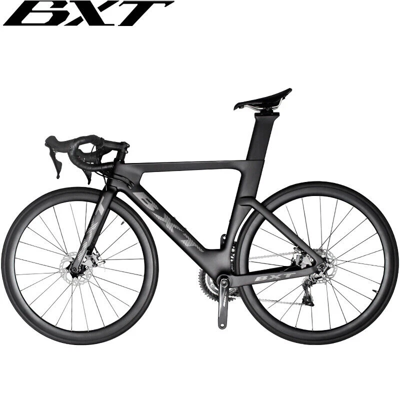 BXT Shimano 22 Gang Rennrad Kohlefaser 700C Scheibenbremse R7120 Straßenrennrad - Bild 3 von 4