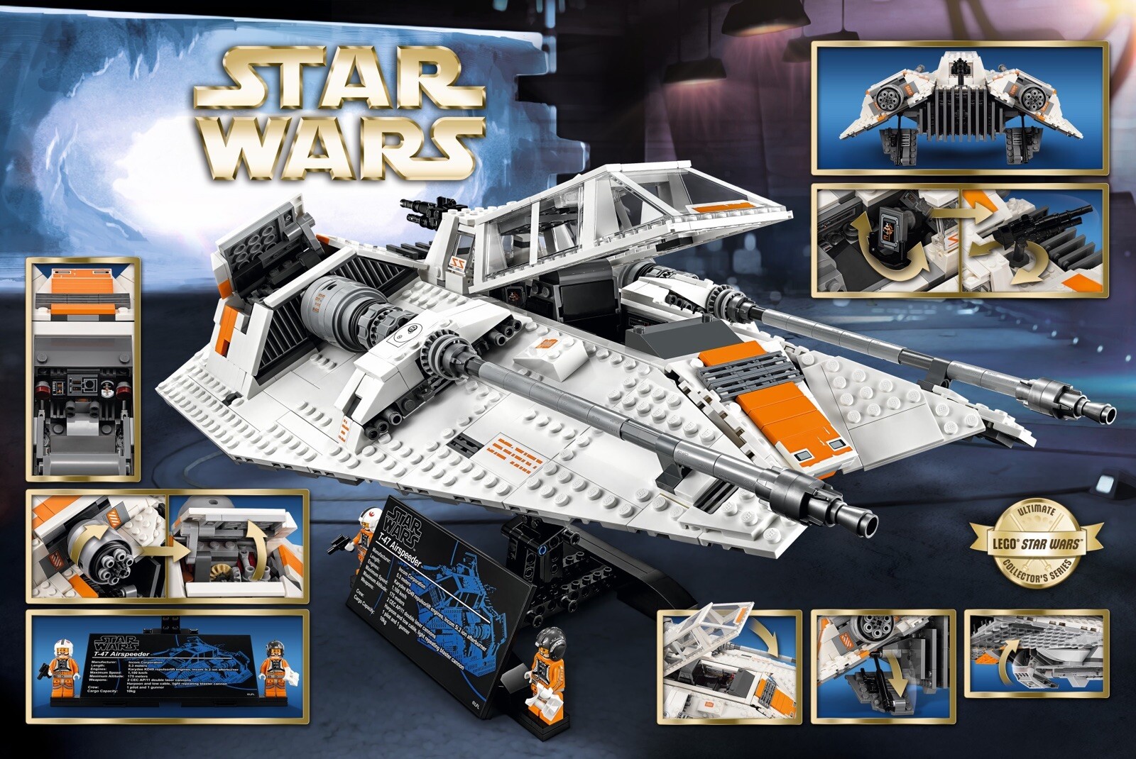 lego star wars ucs snowspeeder 75144
