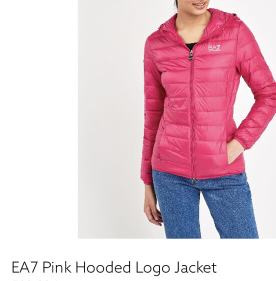 armani core down jacket