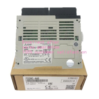 1PC NEW in Box MITSUBISHI Programmable Controller FX3UC-4AD FX3UC4AD