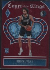 2023-24 Panini Phoenix - Court of the Kings Dereck Lively #22 Red /125 (RC)