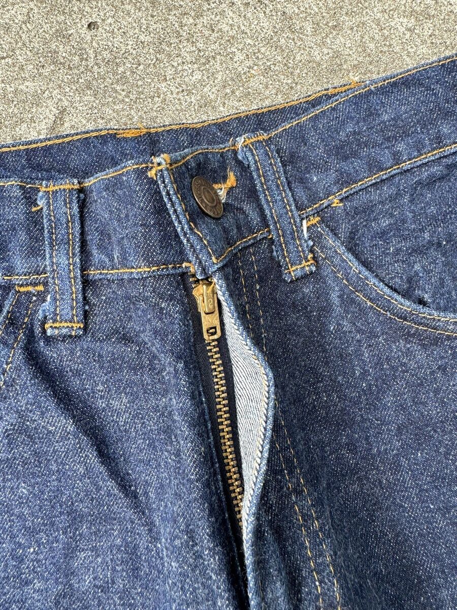 Vintage 70's Levi's 646 Orange Tab Bellbottom Flare Dark Vintage 70's Levi's 646 Orange Tab Bellbottom Flare Dark