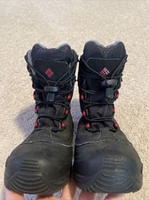 Columbia Kids Youth snow boots waterproof rain boots size GS 3