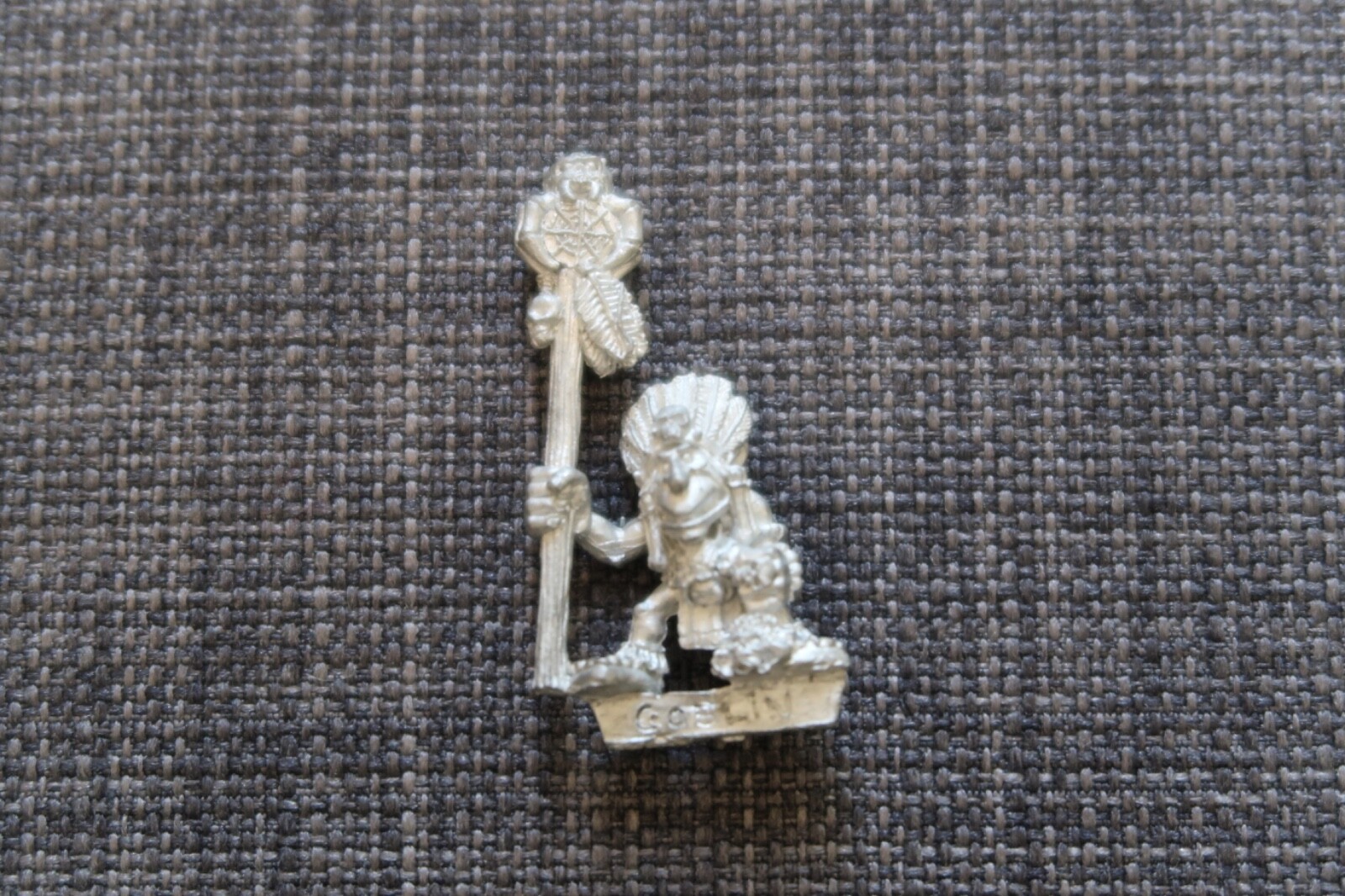 Chaman gobelin de la forêt Warhammer en métal Citadel de collection