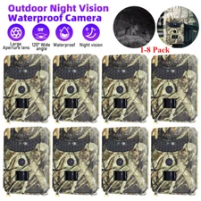 Wildlife Hunting Trail Camera Full HD 1080P Night Vision Motion Waterproof Cam