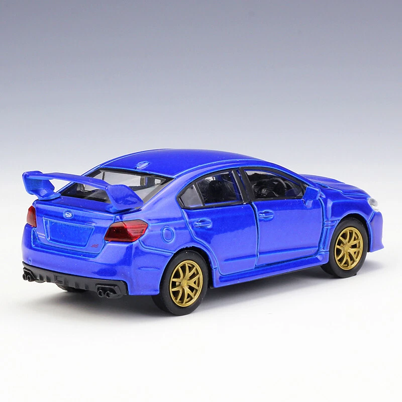 Welly 1:36 Subaru Impreza WRX STI Diecast Pullback Model Car Boy Toy - Image 3 of 4