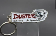 Plymouth Duster tribute keychain