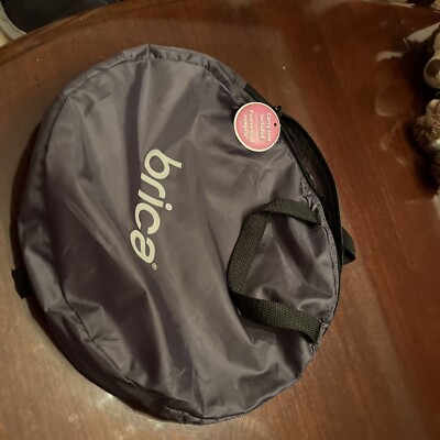 Brica Infant Car Seat Canopy Protect From Bugs Sun/Rain Cover Universal 