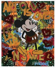 Disney Canvas "Love is The Answer" Nastya Rovenskaya Signature & Authentication Disney Canvas "Love is The Answer" Nastya Rovenskaya Signature & Authentication