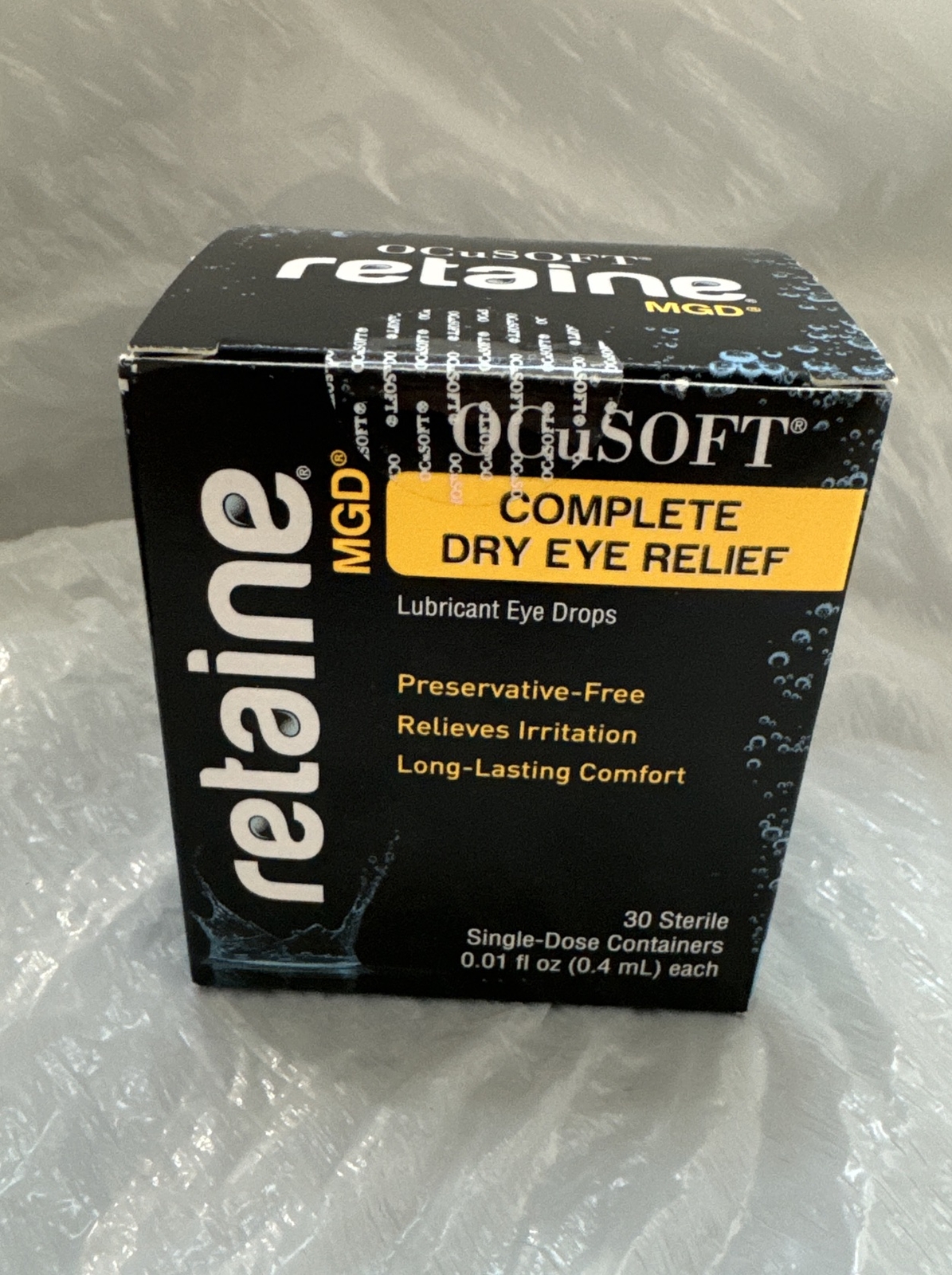 OCuSOFT Retaine MGD Complete Dry Eye Relief Lubricant Eye Drops 30 ...