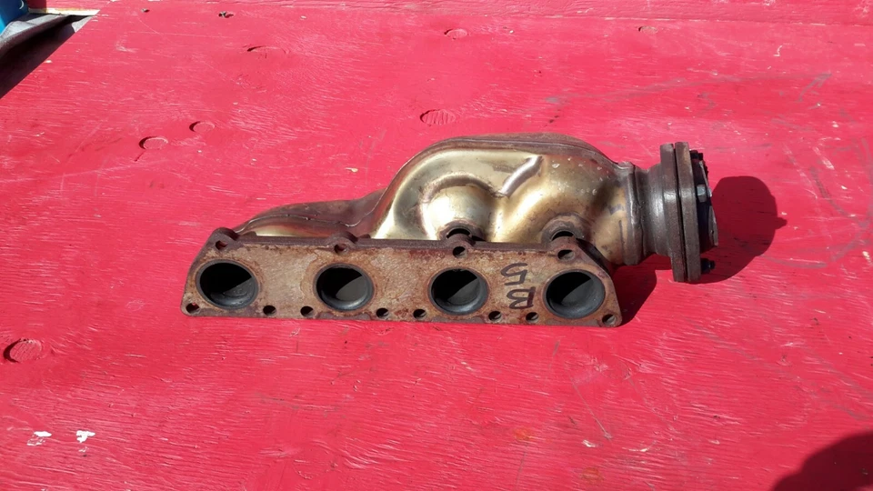 Cabezal colector de escape izquierdo audi a8 quattro 2004-2008 fabricante de equipos originales Foto 2 de 4