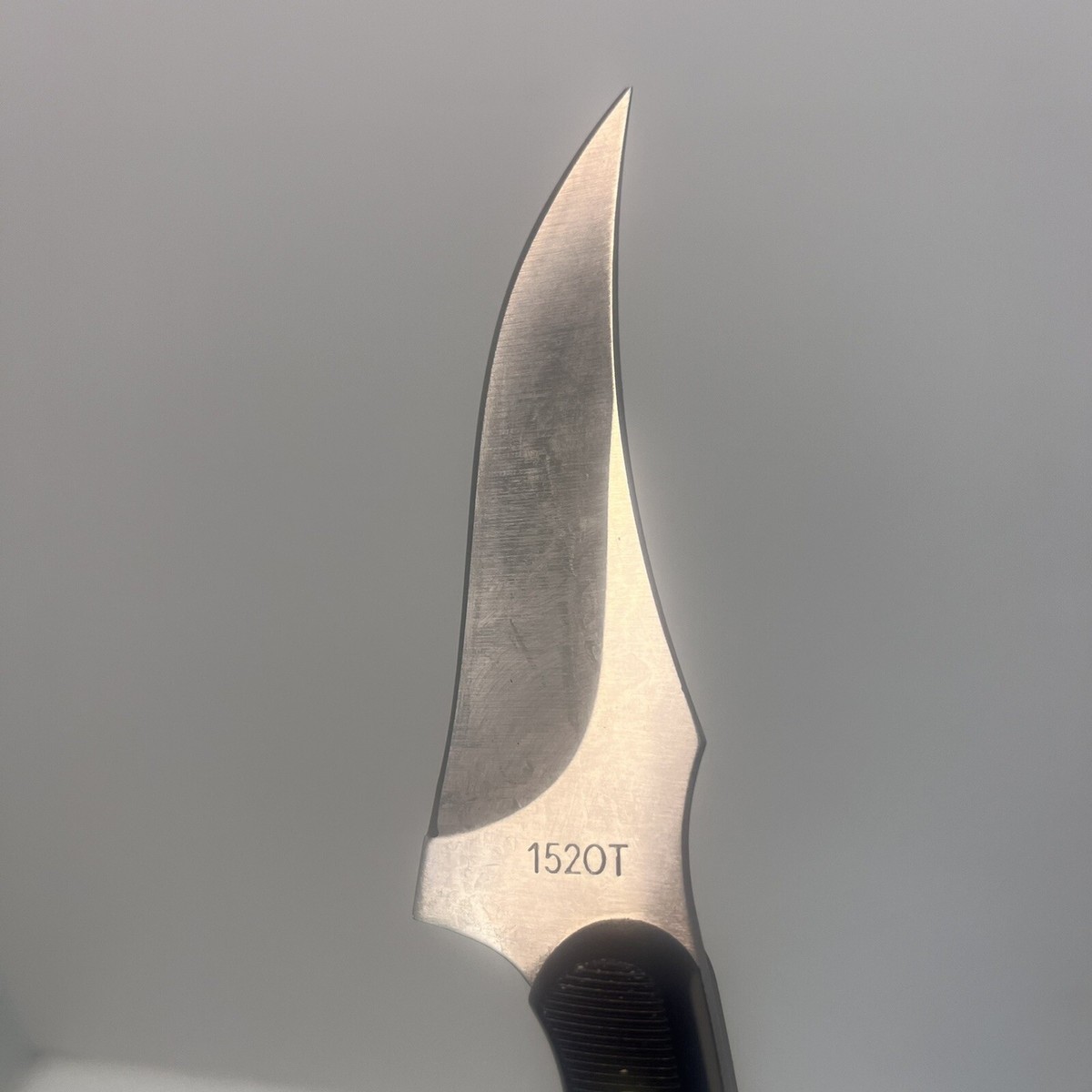 SCHRADE Old Timer SHARPFINGER 1520T Hunter Knife w/ Leather Sheath