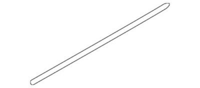 Genuine Jaguar Belt Molding T2H24359