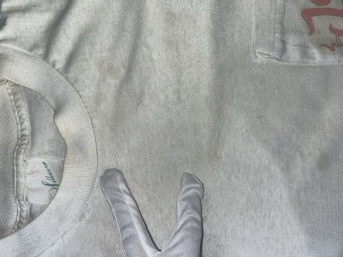 Camel Joe's Beach Club T Shirt Mens XL Pocket Single Stitch Vintage Double Sided - Picture 13 of 17