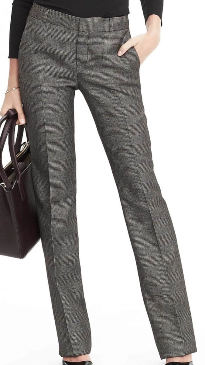 Plaid pants banana republic sale