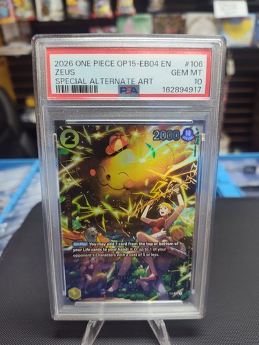 Zeus (SP Card) graded PSA 10 for sale on eBay