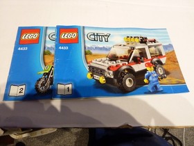 LEGO &reg; 4433, city dirt bike transporter