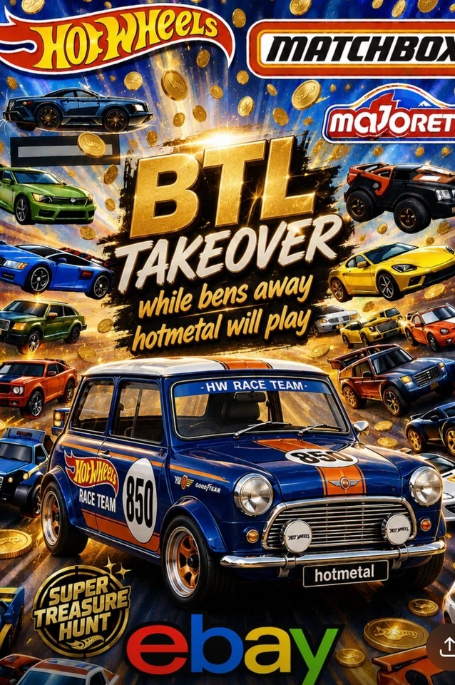 BTL TAKEOVER- While Bens away-Hotmetal will play