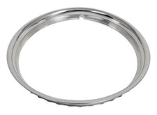 U.s. Wheel Stainless Steel Ribbed Trim Ring 15 Diameter