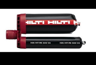 New HILTI 16.4 oz Tube HIT-RE 500 V4 Anchor Epoxy 2287553 Exp2026-MARCH 31