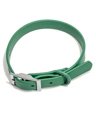 Wild One L71617 Green Waterproof All-Weather Spruce Dog Collar Size XS 7-10 in