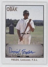 2010 TRISTAR Obak Auto Brown 58/75 Daniel Fields #A10 Auto 0w4