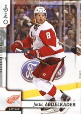 2017-18 O-Pee-Chee #350 Justin Abdelkader - HKY