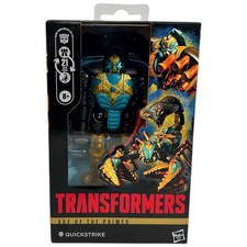 Transformers Age of Primes Quickstrike Action Figure Deluxe Class New Sealed