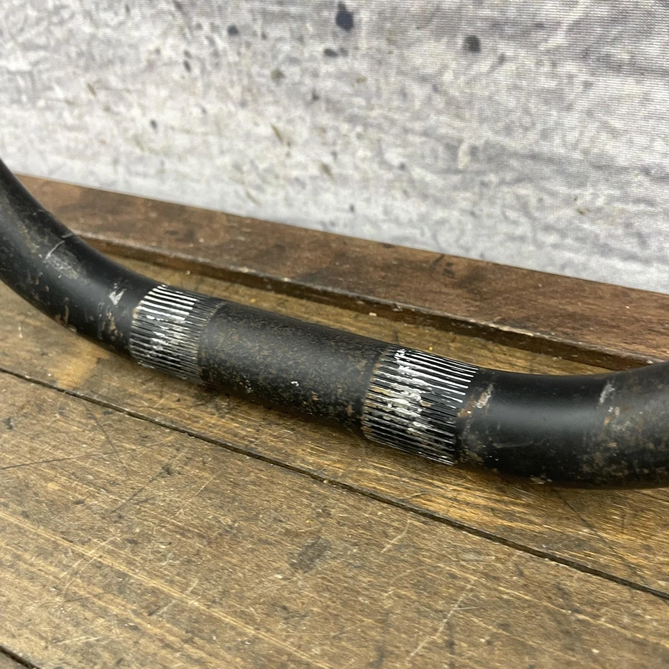 BMX Bicycle V-Bar Handlebars Black Double Clamp Crossbar Motocross Box - Image 4 of 4