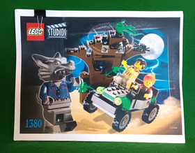 Lego Studios Werewolf Ambush Set #1380, Loose, Read!